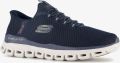 Skechers Slip-on sneakers GLIDE-STEP Instapschoen vrijetijdsschoen trainingsschoen met praktische elastische band - Blauw