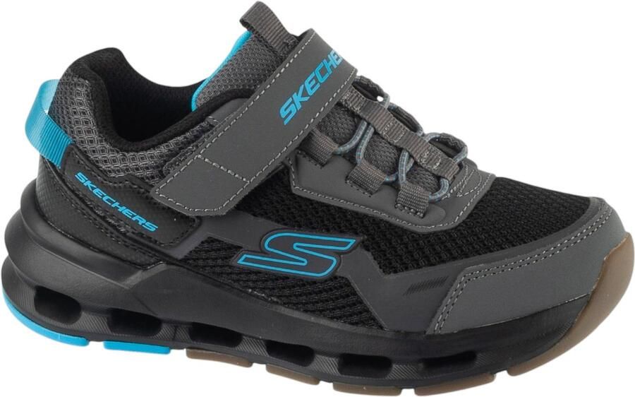 Skechers Glide-Step Pl Flux Blast voor een jongen Grijs Sneakers