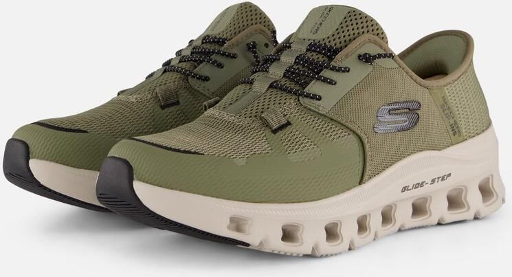 Skechers Hands Free Slip-Ins Glide Step Pro heren sneaker Groen