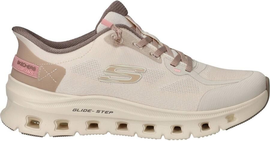 Skechers Glide Step Pro Pure Motion Instappers Dames Beige