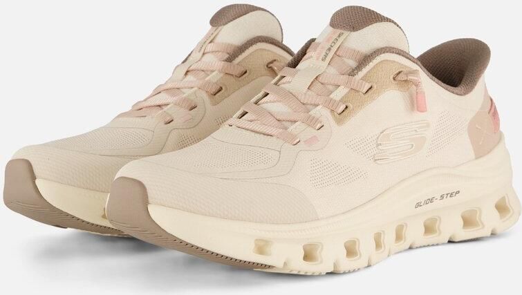 Skechers GLIDE-STEP PRO-PURE MOTION Dames Instappers Naturel
