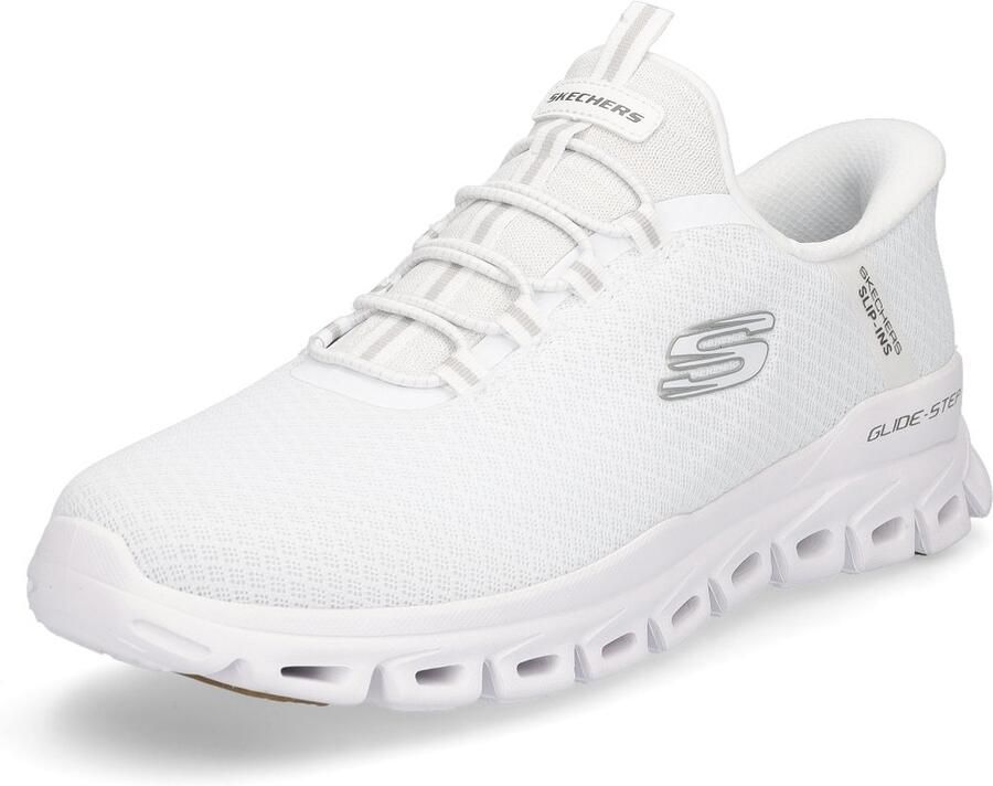 Skechers Slip-on sneakers GLIDE-STEP Instapschoen vrijetijdsschoen trainingsschoen met praktische elastische band