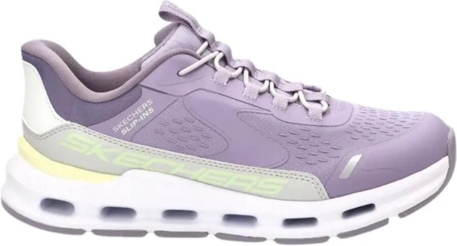 Skechers glide step vista lane in de kleur paars