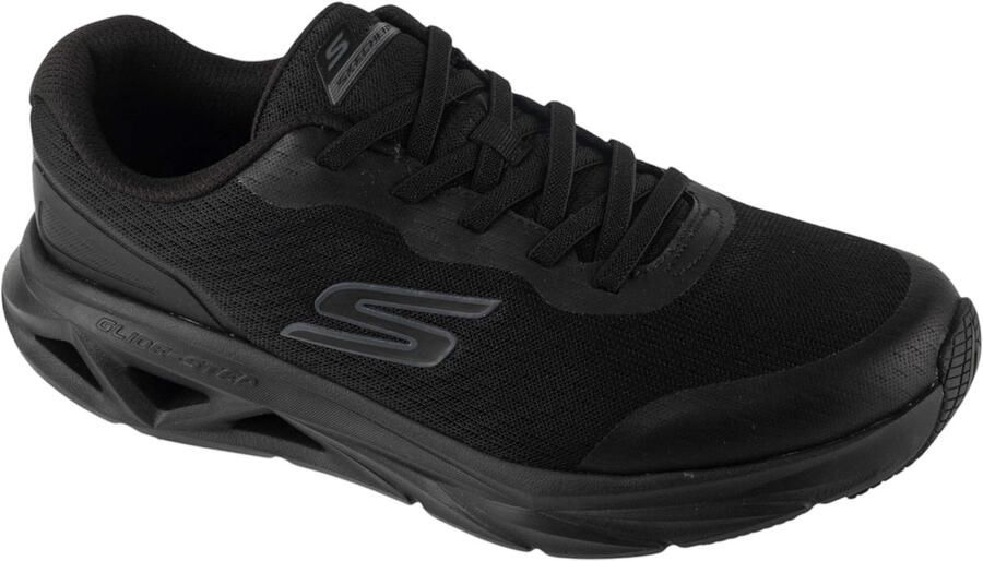 Skechers Glide-Step Vortex Avalin Mannen Zwart Sneakers