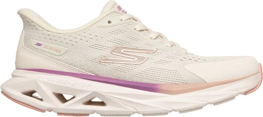 Skechers GLIDE-STEP VORTEX Dames Sportschoenen Naturel