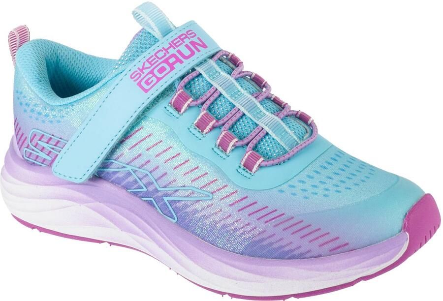 Skechers Go-Run Accelerate Glitter S voor Blauw Sneakers