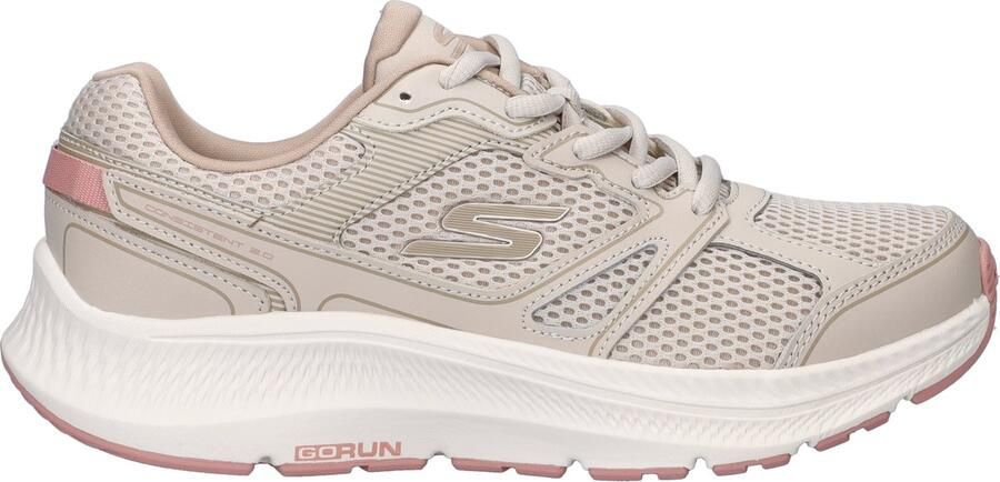 Skechers Go Run Consistent 2.0 dames sneaker Natural