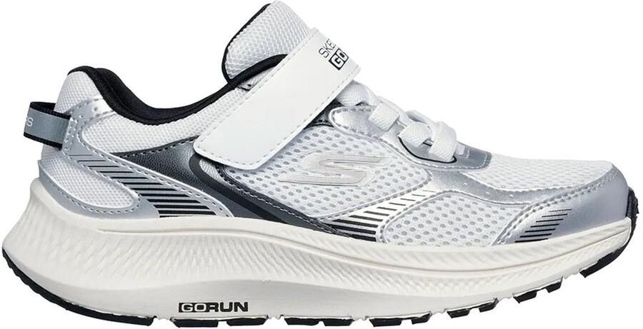 Skechers Go Run Consistent 2.0 Level Pace Hardloopschoenen Wit Jongens