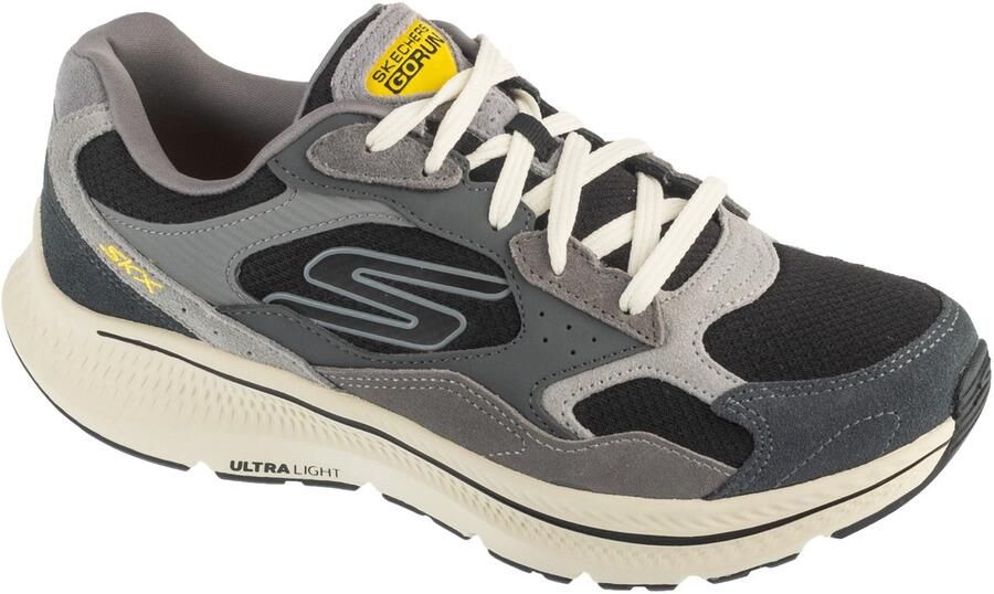 Skechers Go Run Consistent 2.0 Retro Runner V1 Mannen Grijs Hardloopschoenen