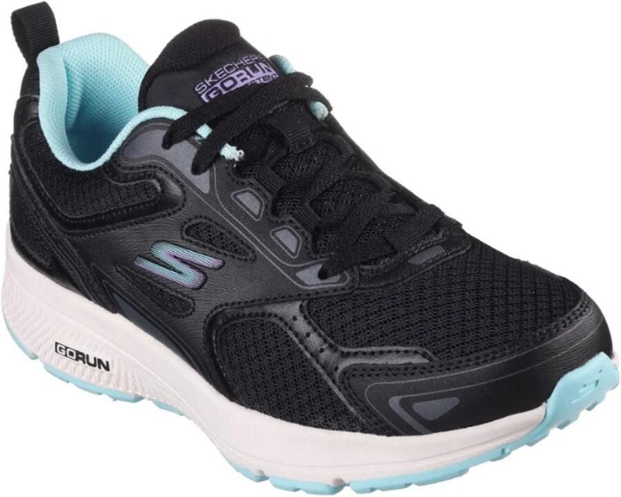 Skechers GO RUN CONSISTENT dames sneakers zwart 128075-BKAQ