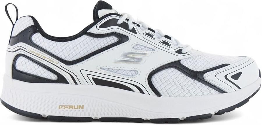 Skechers Go Run Consistent Heren Sneakers Schoenen Wit 220034-WBK