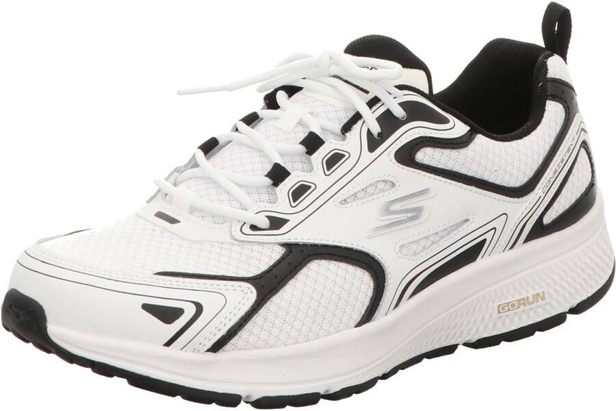 Skechers Go Run Consistent Heren Sneakers Schoenen Wit 220034-WBK - Foto 2