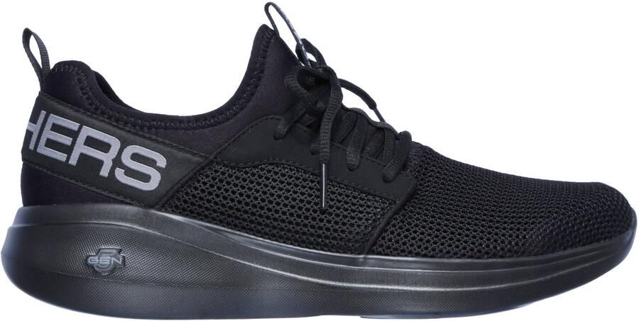 Skechers Go Run Fast Valor heren hardloopschoenen zwart (55103-BBK)