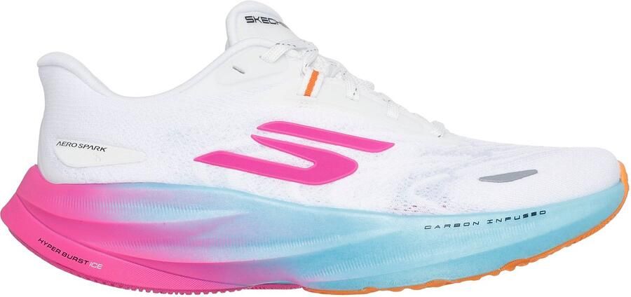 Skechers SKX AERO SPARK Dames Sportschoenen Wit Multi