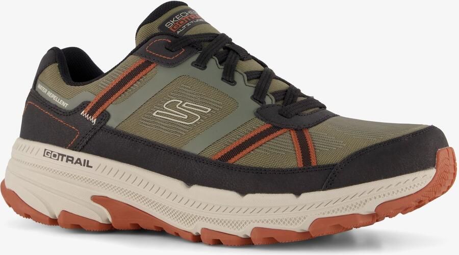 Skechers GO RUN Trail Altitude 2.0 heren wandelschoenen groen Uitneembare zool