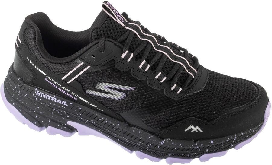 Skechers Go Run Trail Altitude 2.0 Ravine Vrouwen Zwart Hardloopschoenen
