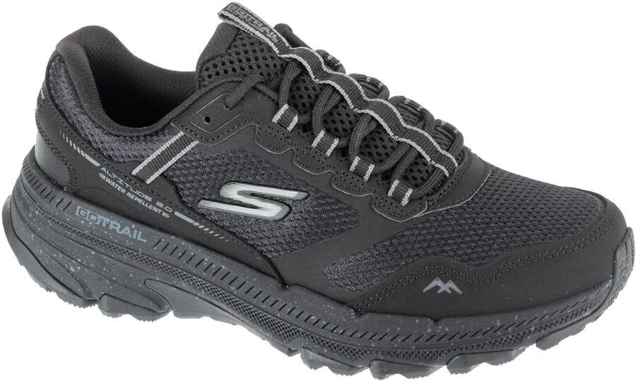 Skechers Go Run Trail Altitude 2.0 Ravine Vrouwen Zwart Hardloopschoenen