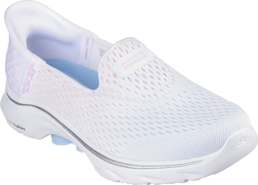 Skechers GO WALK 7 KATNISS 125211-WMLT Female White Dames Sneakers Wit 125211-WMLT - Foto 2