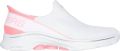 Skechers Go Walk 7 Sneakers Mia Dames Instappers Wit Roze - Multicolor