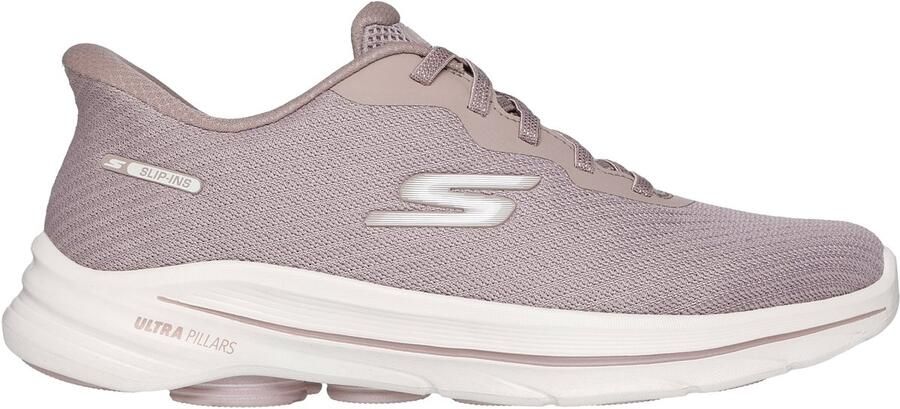 Skechers GO WALK 8 NADIA Dames Sneakers Taupe