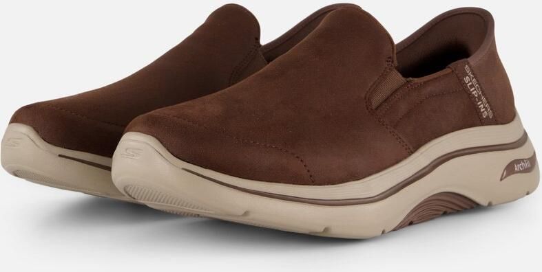 Skechers Go Walk Arch Fit 2.0 Instappers bruin - Foto 2