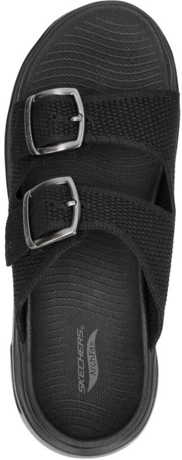 Skechers Sleehakmuiltjes GO WALK ARCH FIT 2.0 SANDAL-DESTINED sandaal pool slides zomerschoen met goga mat voetbed