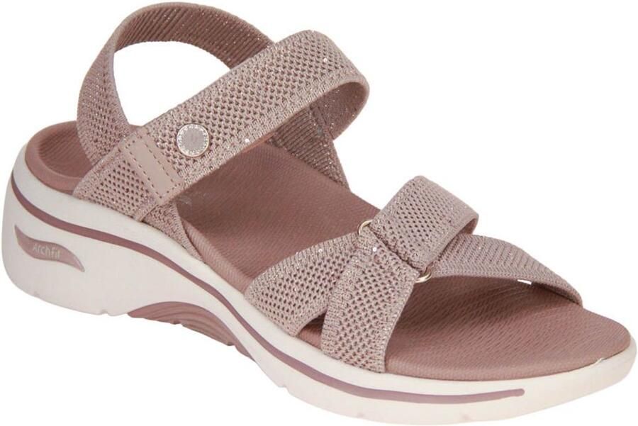 Skechers Go Walk Arch Fit 2.0 Sandal Taupe