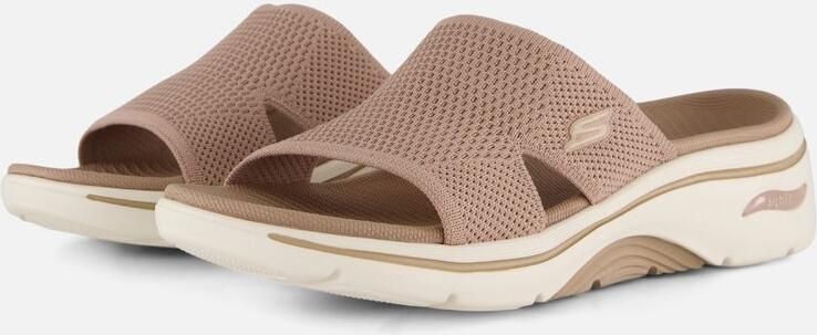 Skechers Go Walk Arch fit 2.0 Slippers beige - Foto 2