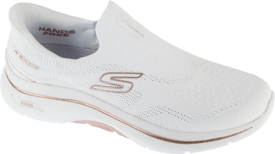 Skechers Go Walk Arch Fit 2.0 Tatum Vrouwen Wit Sneakers