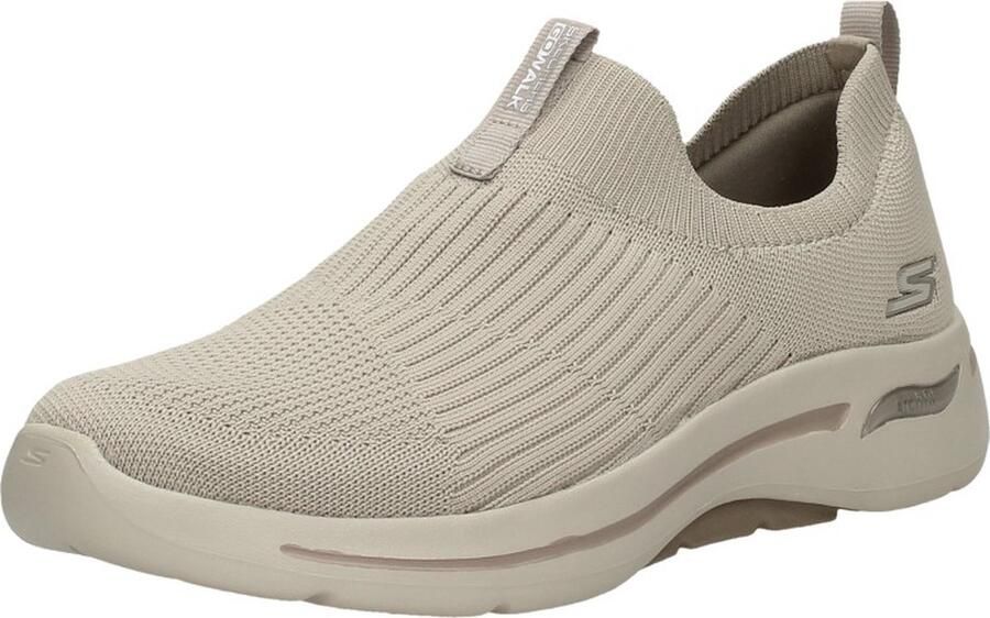 Skechers Go Walk Arch Fit Iconic Sportief taupe - Foto 4