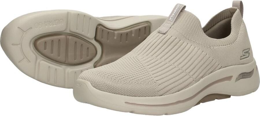 Skechers Go Walk Arch Fit Iconic Sportief taupe - Foto 9