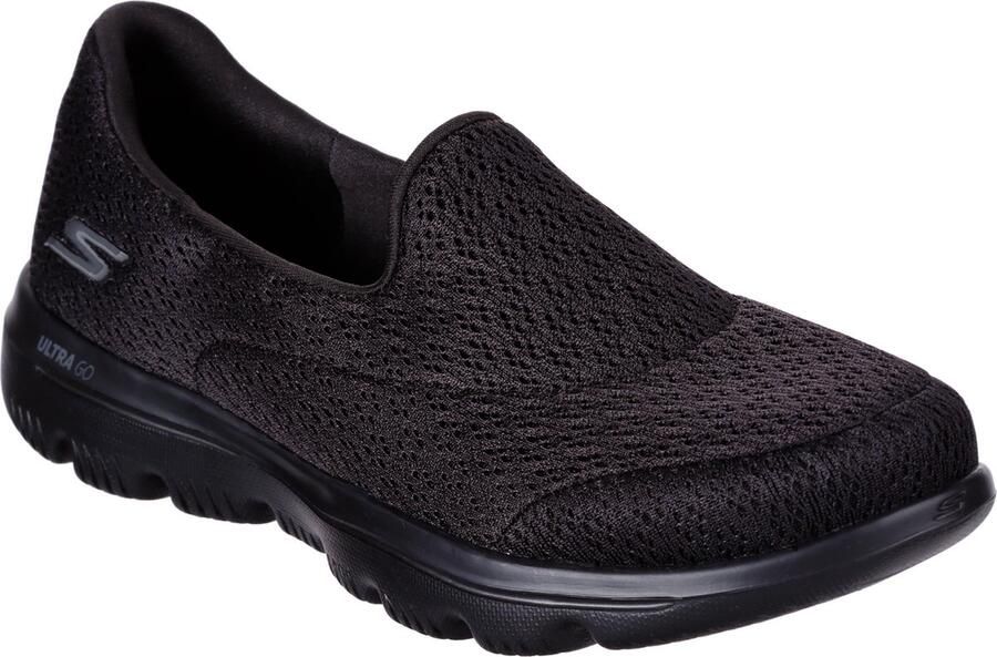Skechers Go Walk Evolution Ultra Dames Instappers Zwart
