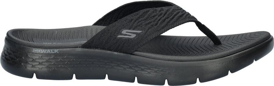 Skechers Teenslippers GO WALK FLEX SANDAL-SPLENDOR-X zomerschoen slippers poolslides met goga mat voetbed