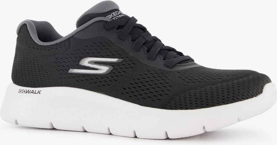 Skechers Go Walk Flex heren wandelschoenen zwart wit