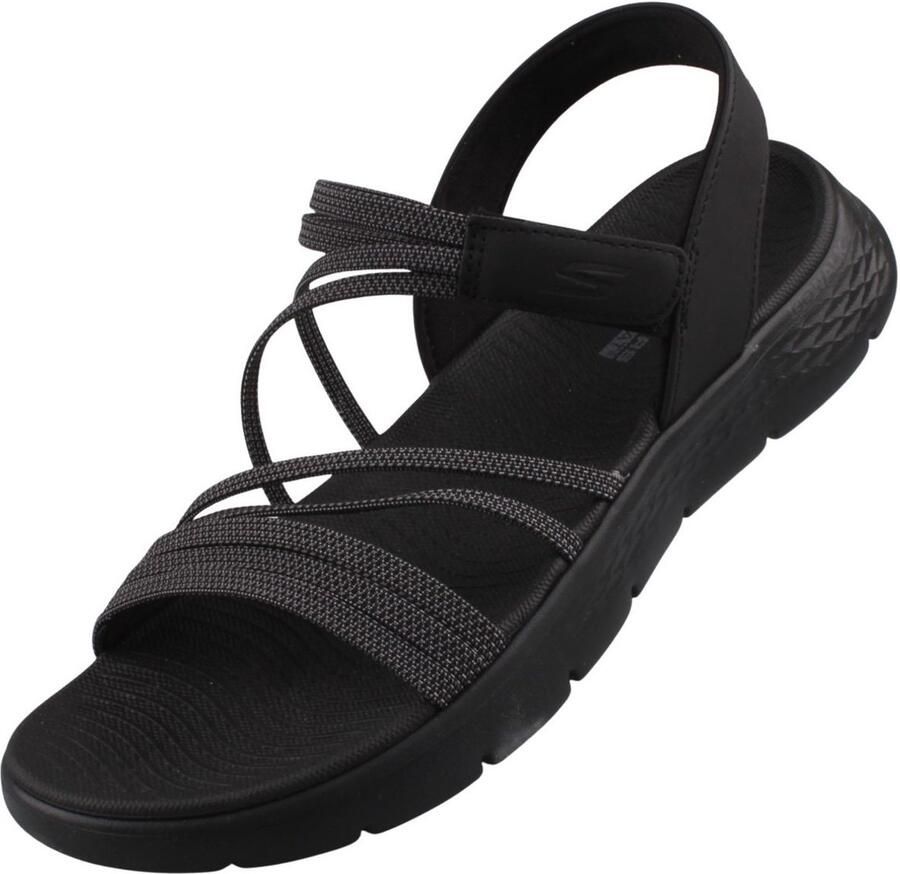 Skechers Go Walk Flex Sandaal Emma Damessandaal Zwart