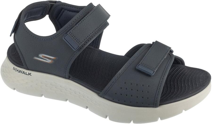 Skechers Go Walk Flex Sandal Antigua Beach Mannen Marineblauw Sandalen