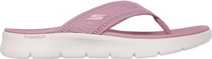 Skechers Teenslippers GO WALK FLEX SANDAL badslipper strandschoen zomerschoen met goga mat voetbed