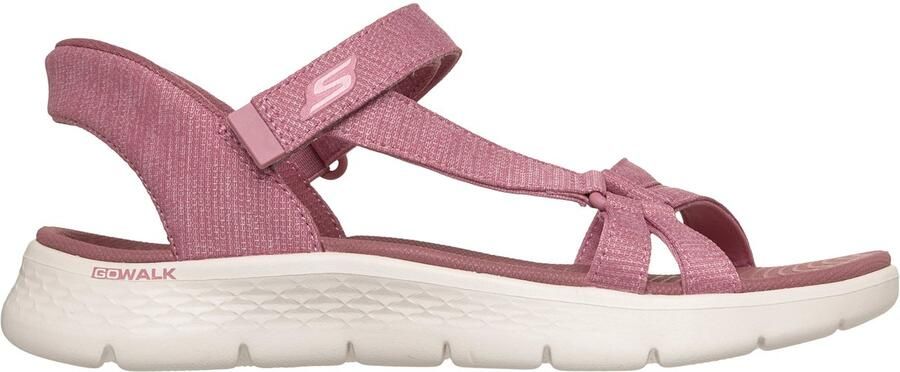 Skechers Sandalen GO WALK FLEX SANDAL-ILLUMINATE sandalette trekking sandaal met gogo mat voetbed - Foto 2