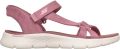 Skechers Sandalen GO WALK FLEX SANDAL-ILLUMINATE sandalette trekking sandaal met gogo mat voetbed - Roze