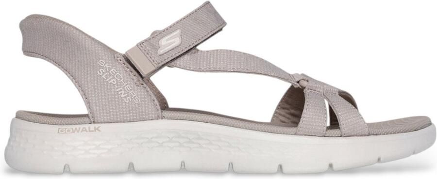 Skechers Sandalen GO WALK FLEX SANDAL-ILLUMINATE sandalette trekking sandaal met gogo mat voetbed