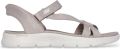 Skechers Sandalen GO WALK FLEX SANDAL-ILLUMINATE sandalette trekking sandaal met gogo mat voetbed - Bruin