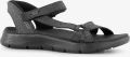 SKECHERS Sandaal ' Slip-Ins: Go Walk Flex Sandal Illuminate' zwart - Zwart
