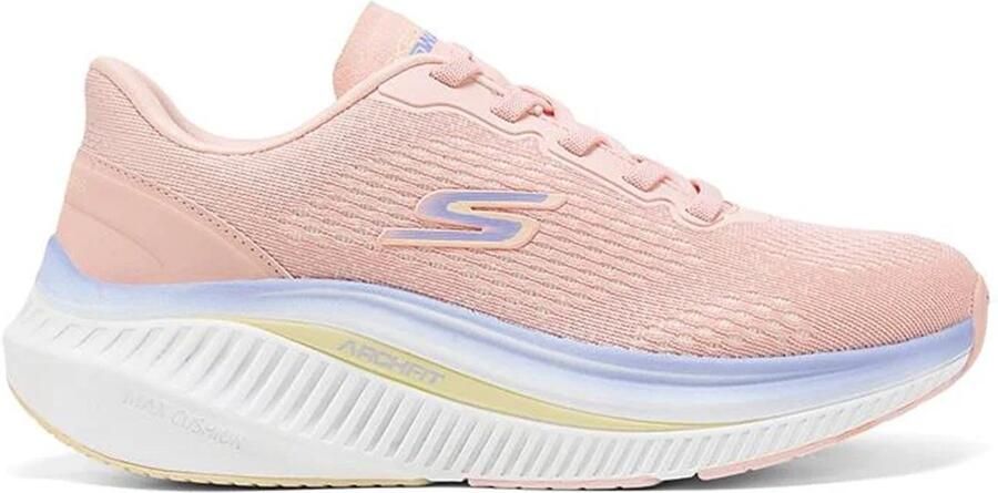 Skechers GO WALK MAX CUSHIONING ARCH FIT ROSLYN comfortbale shoes 125581-LTPK Female Pink GO WALK Max Cushioning Arch Fit Roslyn Damessneakers Roze Comfortabele Wandelschoen 125581-LTPK