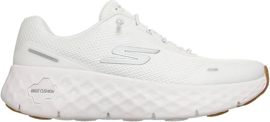 Skechers GO WALK MAX CUSHIONING FLEX 126030-WSL dames sneakers wit zilver