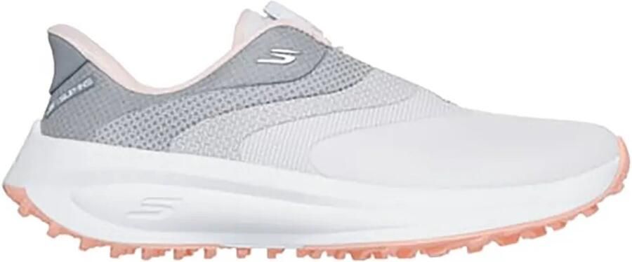 Skechers Golf Flow Si Twist Golfschoenen Voor Dames Wit Grijs Vrouw