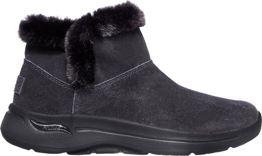 Skechers Go Walk Arch Fit zwart winterlaarzen dames(144400 BBK )