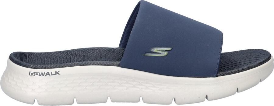 Skechers GoWalk Flex heren slipper Blauw