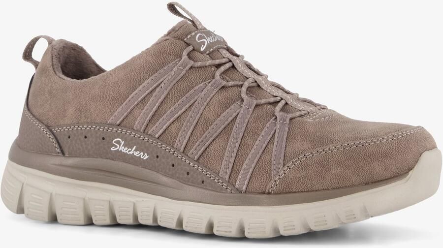 Skechers Graceful Cozy Hug dames sneakers beige Extra comfort Memory Foam - Foto 2