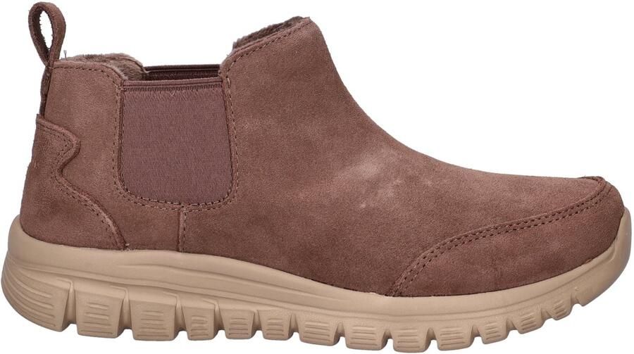 Skechers Graceful dames chelseaboot Bruin
