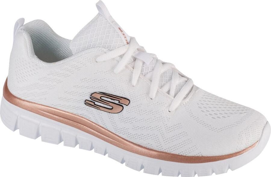 Skechers Sneakers Graceful Get Connected Vrijetijdsschoen lage schoen veterschoen geschikt voor de wasmachine